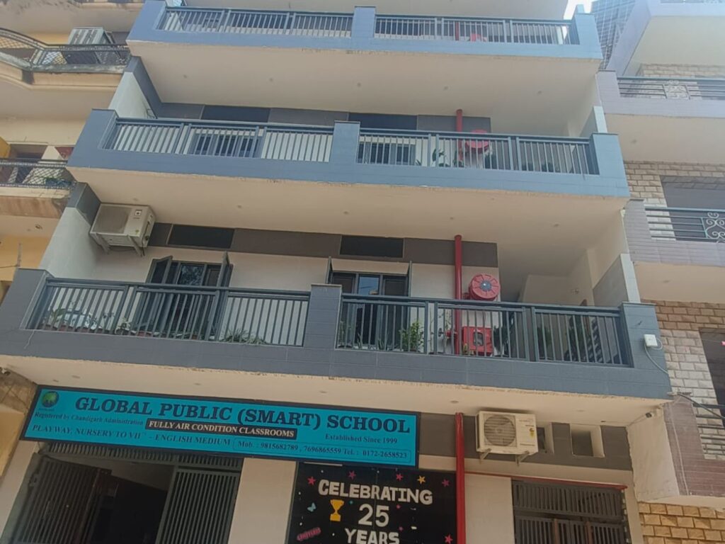 Golden Public Smart School, Behlana Chandigarh. school building image